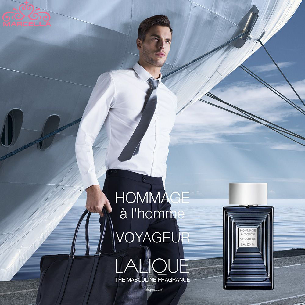 خرید عطر (ادکلن) لالیک هومج الهوم وویاژر (هومیج له هوم وویجر) مردانه Lalique Hommage A L'Homme Voyageur اصل